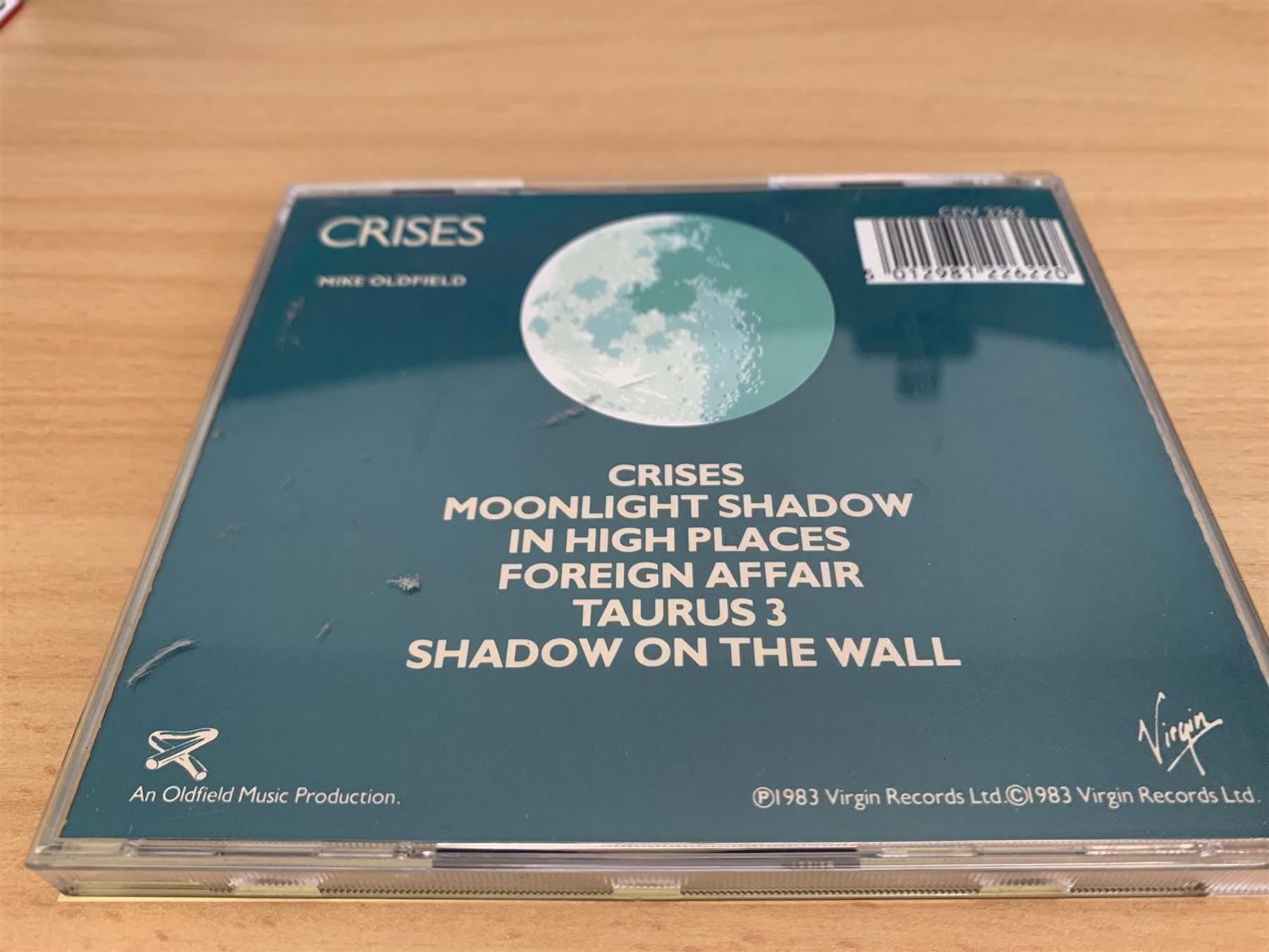CD: Mike Oldfield – Crises – Usato da Rikon im Tösstal venduto da Alpenmutz 1