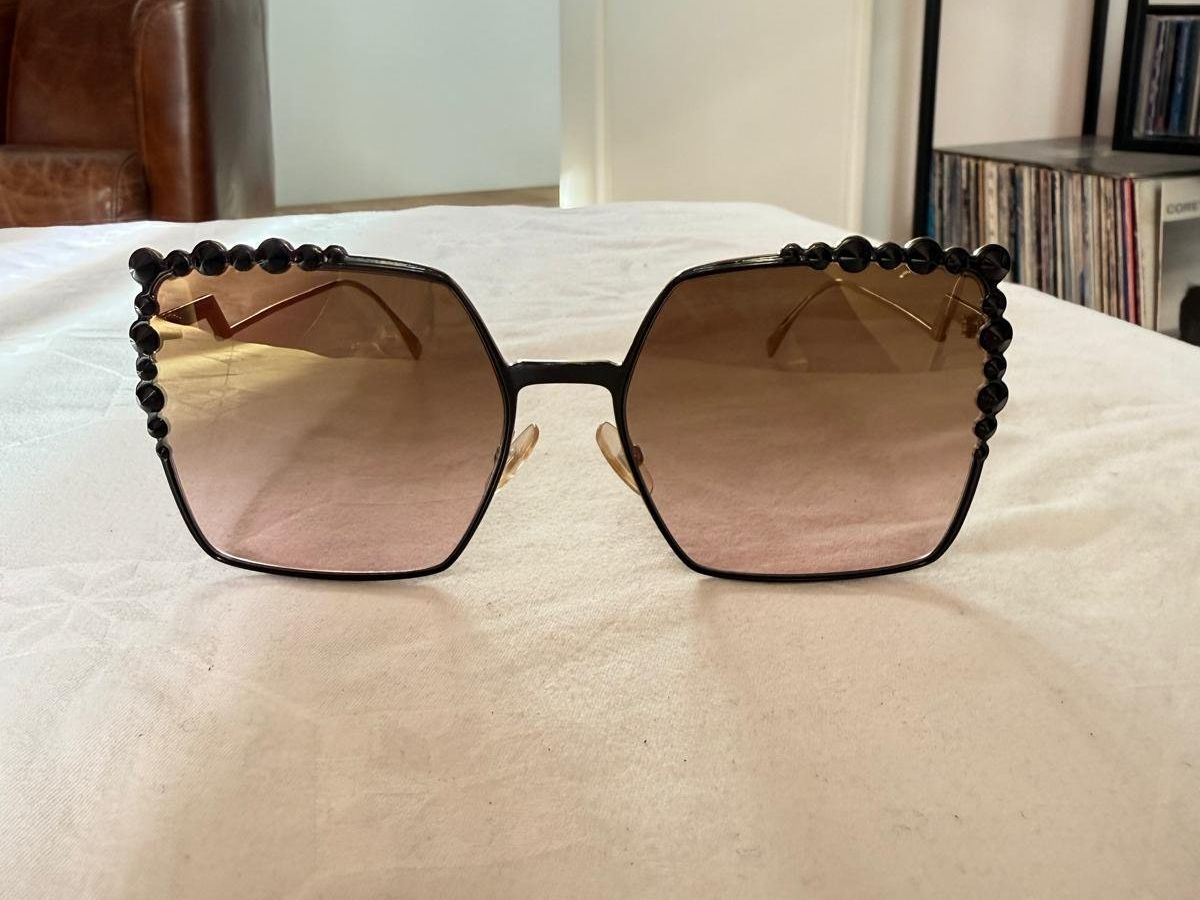 Fendi Occhiali & Lenti: Fendi, Blumenrand, neuwertig, oversized – Usato da Oberarth venduto da SSS. 4