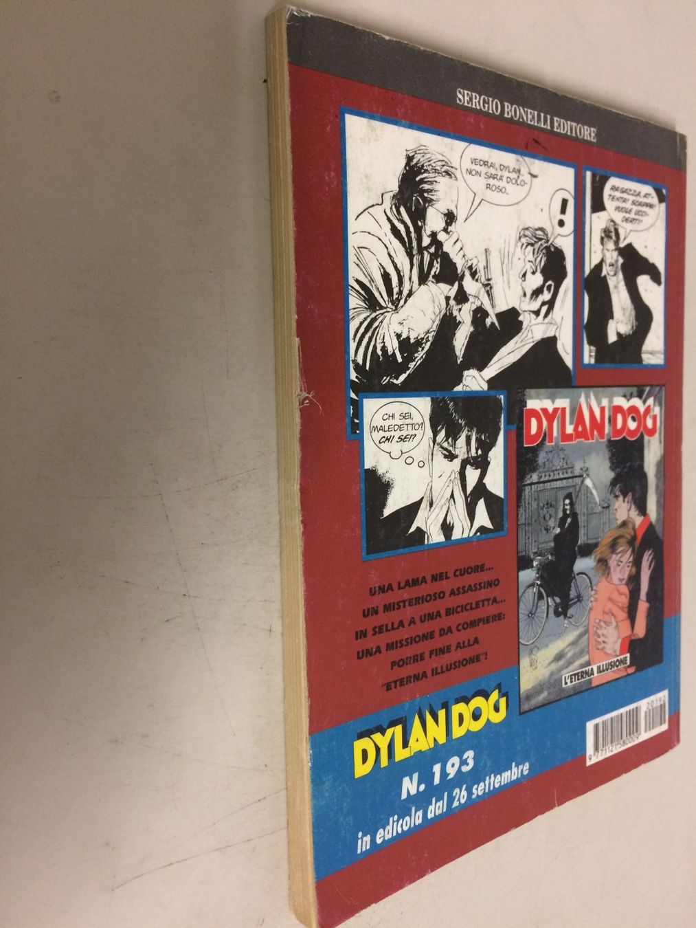 BD: DYLAN DOG  # 192 MACCHIE SOLARI  Sergio Bonelli‪ 2002 – D'occasion à Vezia par Aquarius_Age 4