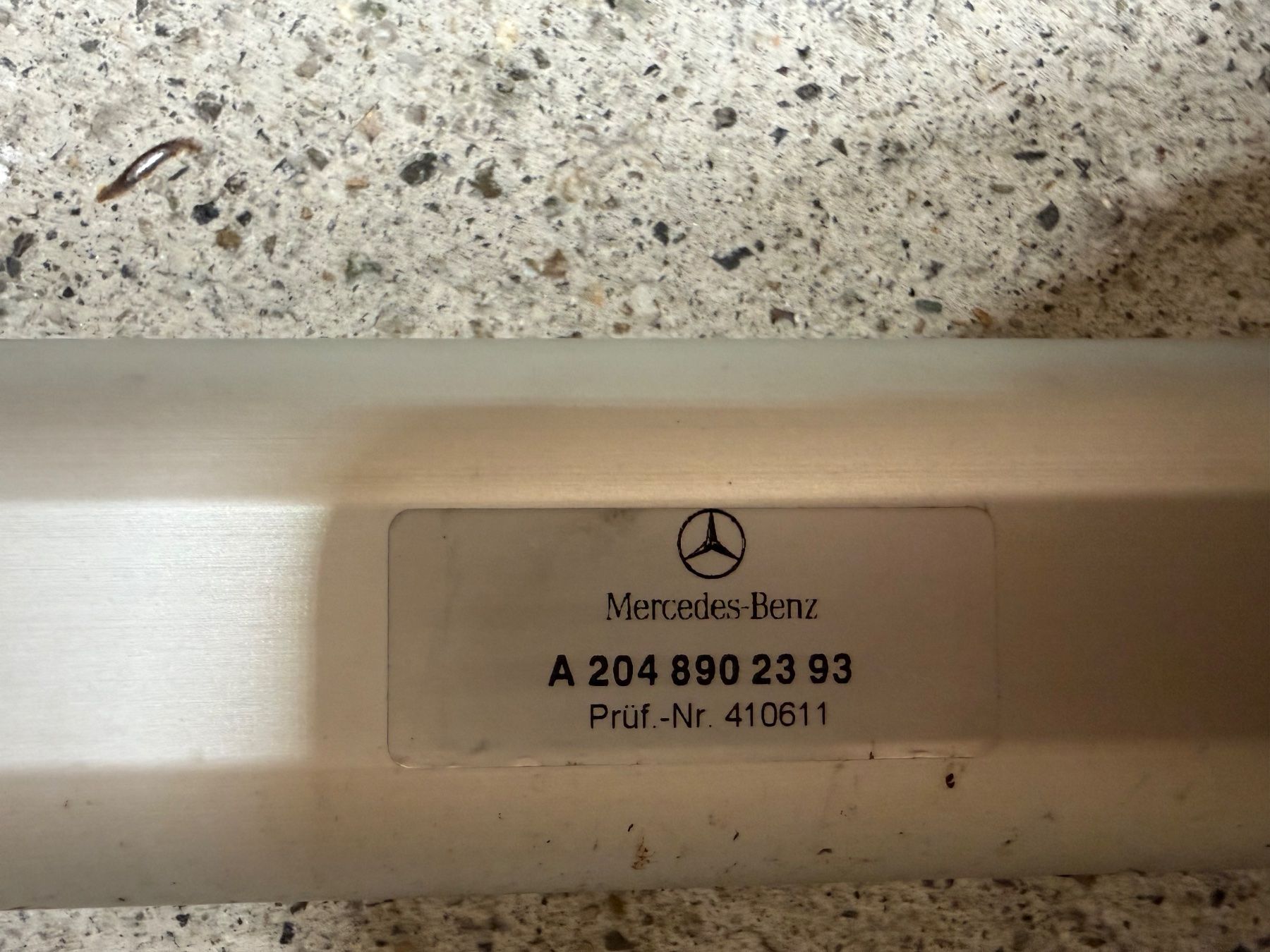 Mercedes-Benz Portapacchi: Dachträger original Mercedes GLK – Usato da Basel venduto da martink02 2