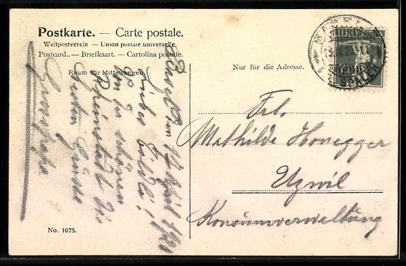 Cartoline postali: AK Basel, Rathaus, Wandgemälde – Usato da Berlin venduto da bartko-reher 1