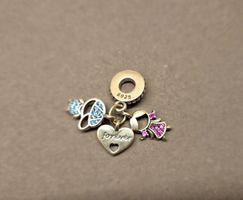 Charm Herz Sie + Er für immer Liebe +Garantie