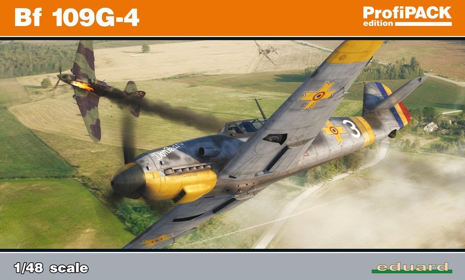 Kit di modellismo & Modellini statici: Vergriffen: Eduard Bf 109G-4 Rum/It/LW – Nuovo e nell'imballaggio originale da Neuenhof venduto da Abakan