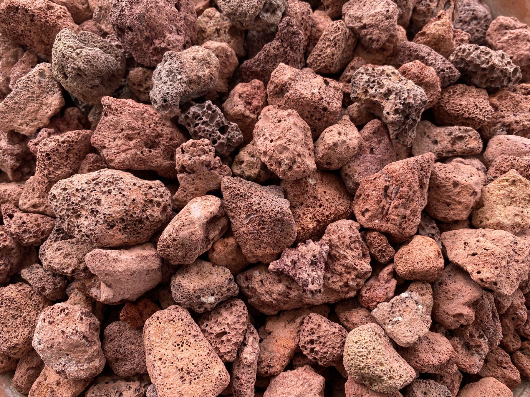 Minerali & Pietre curative: Lavasteine Braun-Rot - 3 kg – Nuovo e nell'imballaggio originale da Nottwil venduto da Nofear