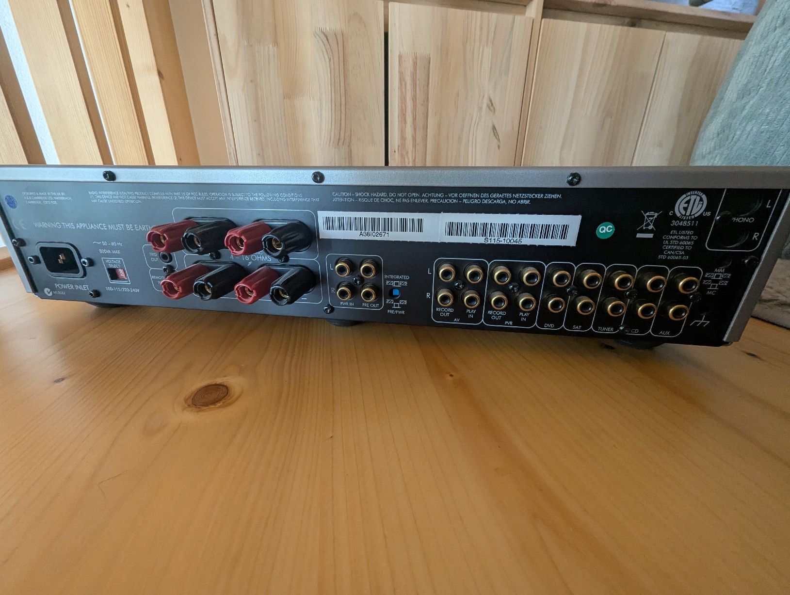 Arcam Verstärker: Arcam FMJ A38 – Gebraucht aus Miex von bonGateau 4