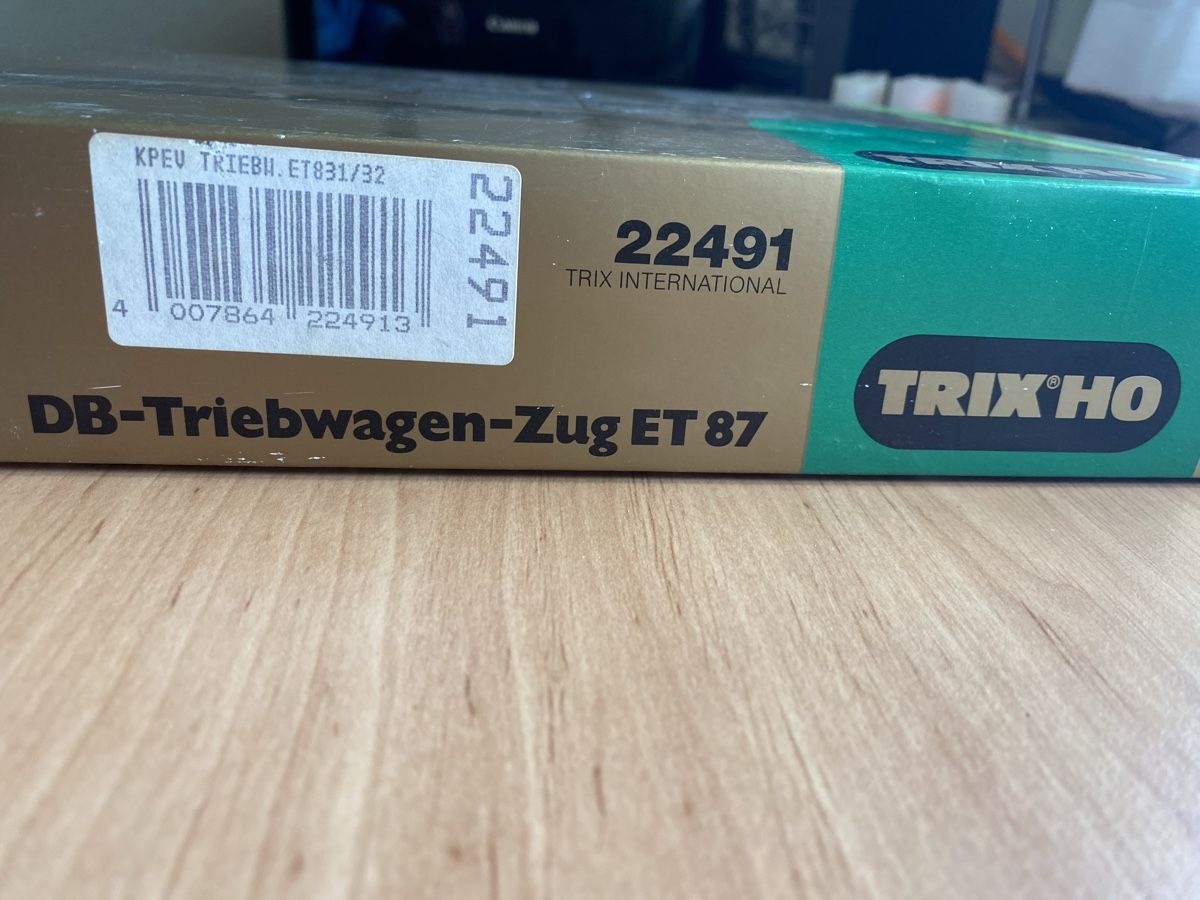 Trix H0 22491 DB-Triebwagenzug ET 87 (3-Teilig) (Neu und ...