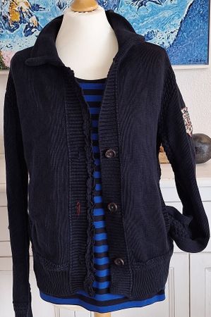 ⚓️Stylische Strickjacke Gr. L, perfekt für den Übergang