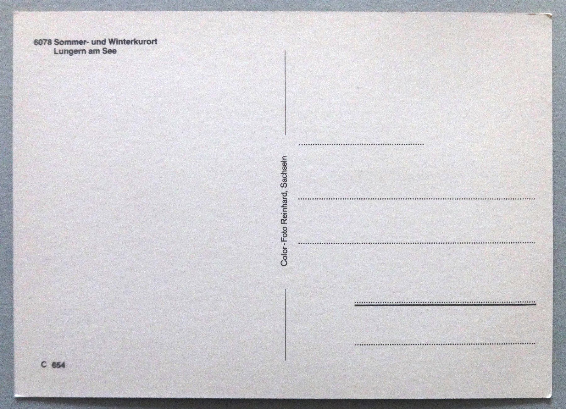 Cartoline postali: Lungern am See – Usato da Fétigny venduto da Billy2miny 1