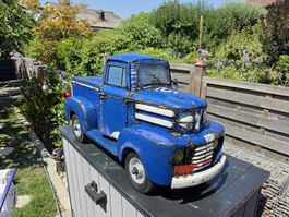 Metall LKW Deko Modell blau Gebraucht 