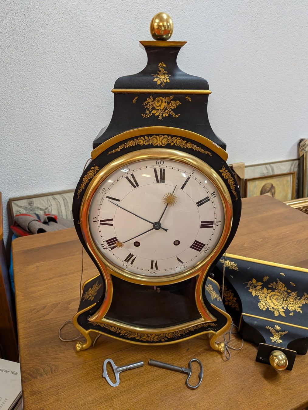 Swiss Montres: Grosse Neuenburger Pendule mit Grand Sonnerie.1825 – D'occasion à Schönenwerd par kybi