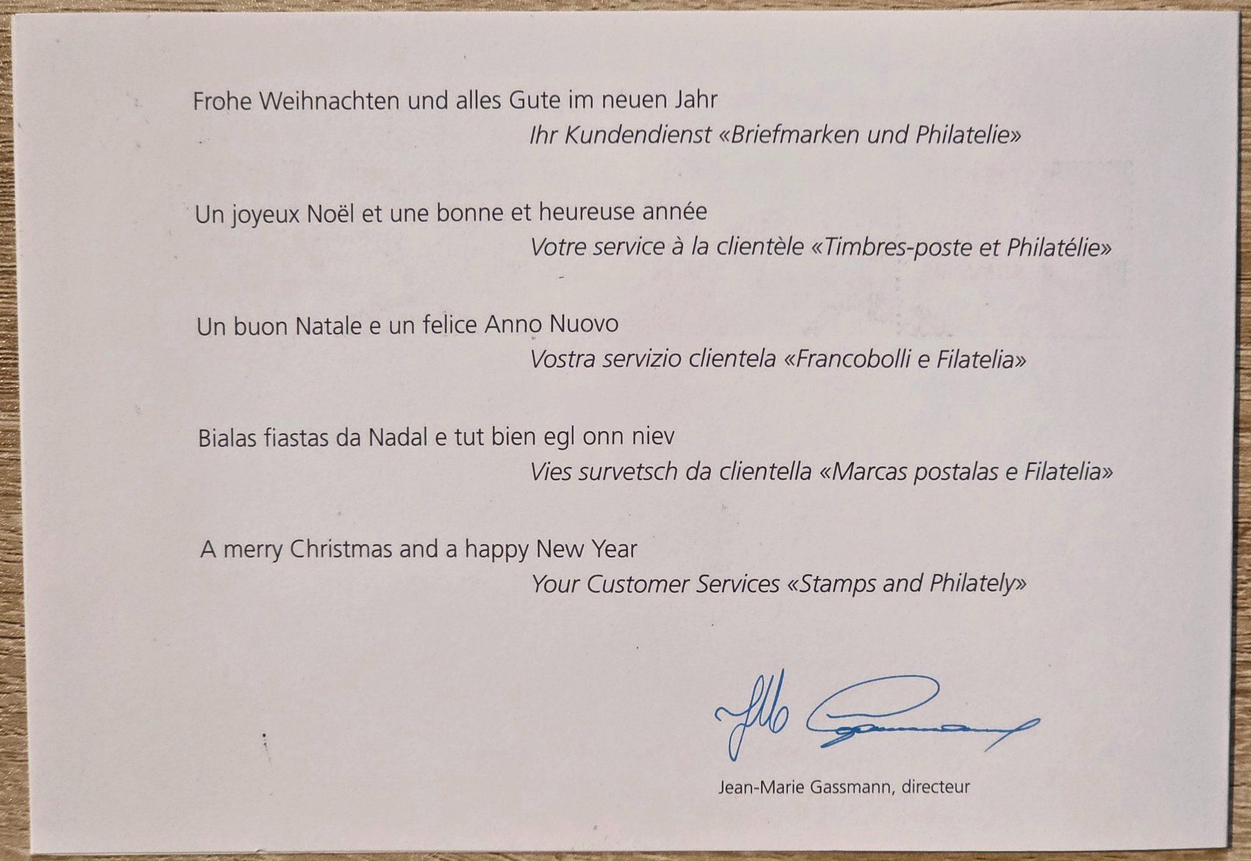 Alle Briefmarken: Suisse Premier jour d'emission Die Post 1997 – Gebraucht aus Rohrbach von lod_m58r 1
