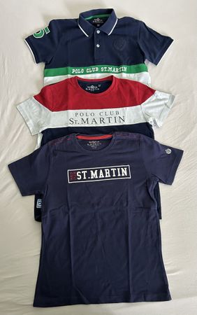Lot de 2 T-shirts & 1 Polo Polo Club St-Martin