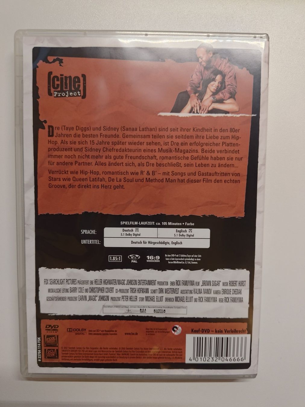 Tutti i DVDs: Brown Sugar – Usato da Liestal venduto da Kratzilla 2