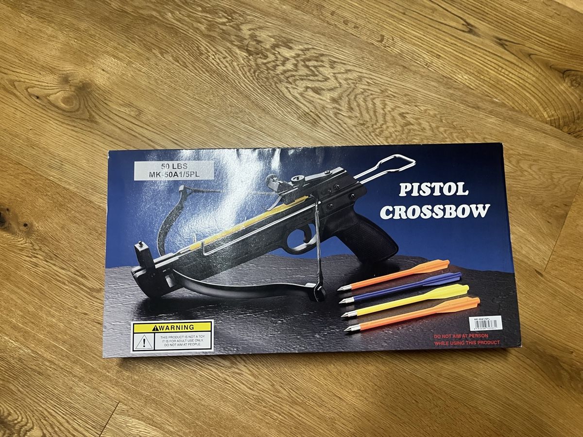 Jouets: Pistolen Armbrust 50 LBS – D'occasion à Thundorf par meli_meli
