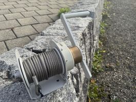 Robuste Handseilwinde,  Neuwertig!