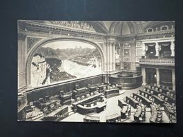 Ansichtskarte Bern Nationalratssaal 1915  (V201)
