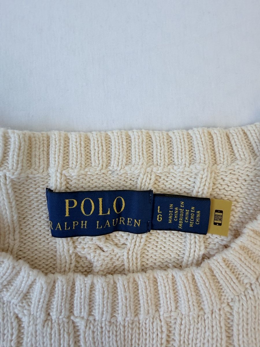 Polo Ralph Lauren Maglioni & Felpe: Polo Ralph Lauren Pullover Creme Gr. L – Nuovo (secondo la descrizione) da Steinhausen venduto da Albin6312 1