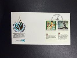 UNO Genf FDC 1989