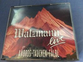 CD WATZMANN Live / Ambros*Tauchen*Fälbl