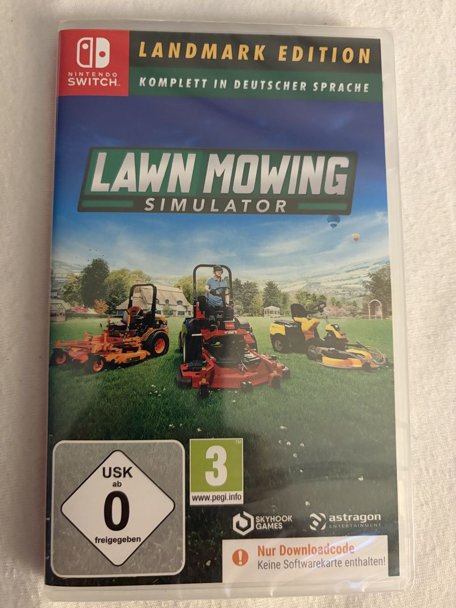 Spiele: Lawn Mowing Simulator – Neu und originalverpackt aus Wohlen AG von Deju1