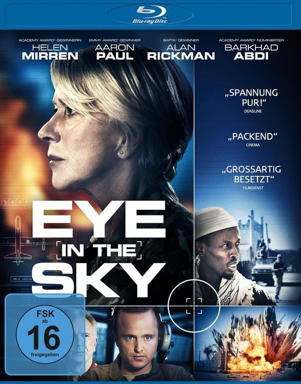 Eye in the Sky (2015) Helen Mirren/Alan Rickman/Aaron Paul Kaufen auf