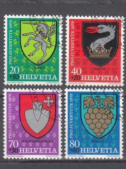 Tutti i francobolli: SBK J269 - J272 mit ET – Usato da Bürglen TG venduto da StampGraf
