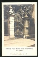 Zürich, Photo Pestalozzi, Haus Sonnenhof, Stadelhoferstr. 12