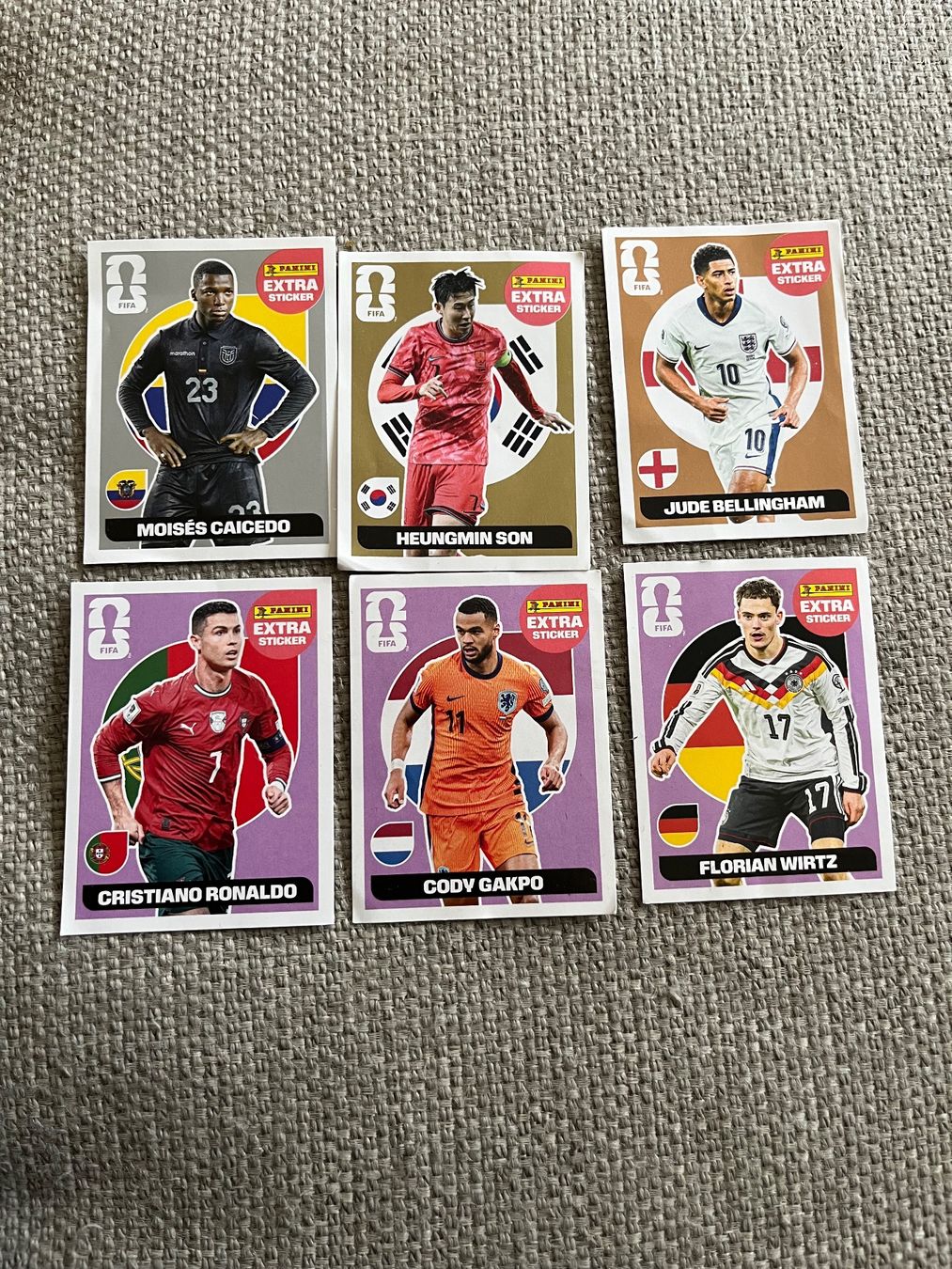 Panini Sammelbilder & Trading cards: 6 Panini Extra Stickers – Neu (gemäss Beschreibung) aus Basel von susha24