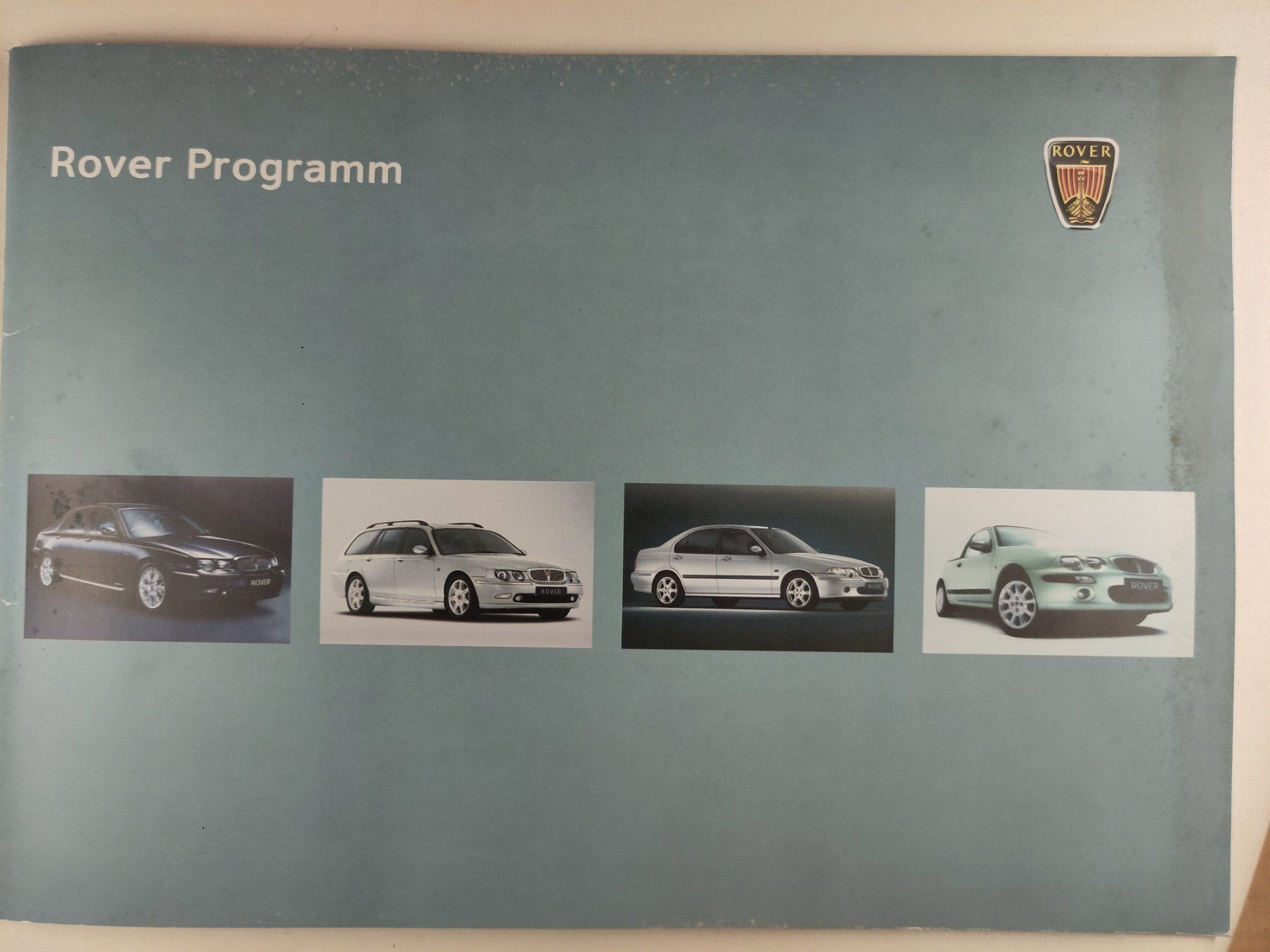 Rover Dokumente: Prospekte 4 Stück ROVER Programm und ROVER 75 – Gebraucht aus Bibern SO von urhebeal
