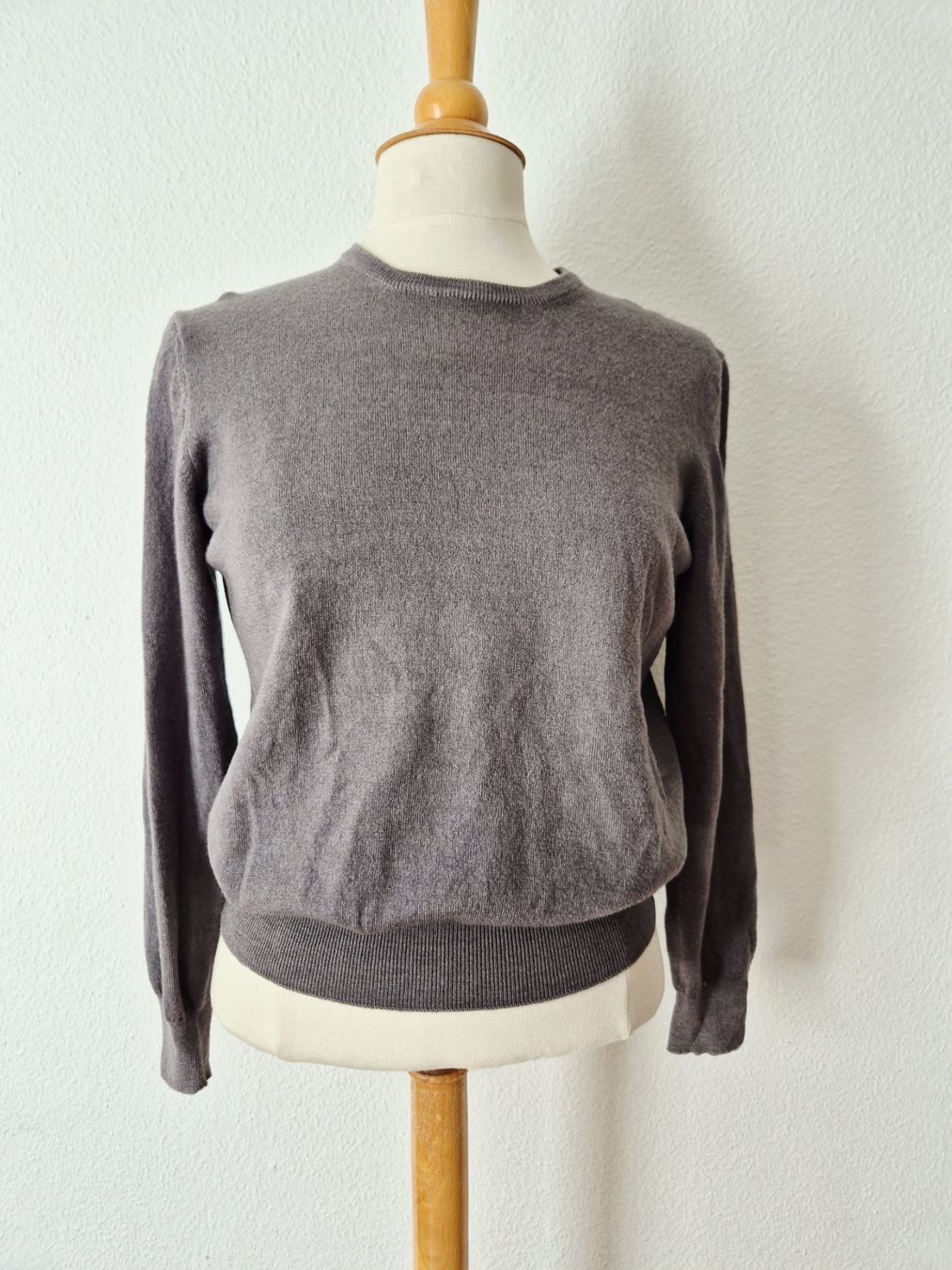 Fay Maglioni & Felpe: FAY PULLOVER PULLI M 38 TAUPE SCHURWOLLE,  TOP ZU NOÏ ROCK – Usato da Elsau venduto da the-colorful-side 4