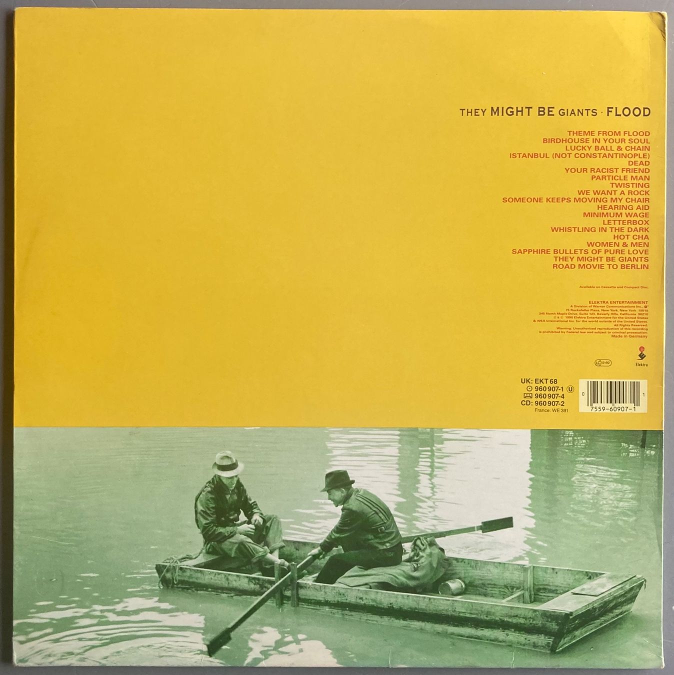 Vinyles: THEY MIGHT BE GIANTS - FLOOD – D'occasion à Poliez-Pittet par Newtown-Records 1