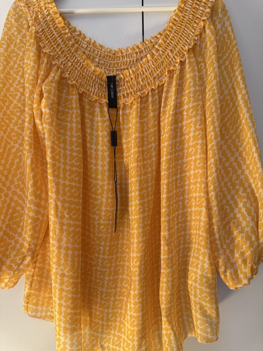 Marc Cain Camicette: Marc Cain 100% seiden Bluse New- Größe 4 – Nuovo e nell'imballaggio originale da Buchs SG venduto da am321 3