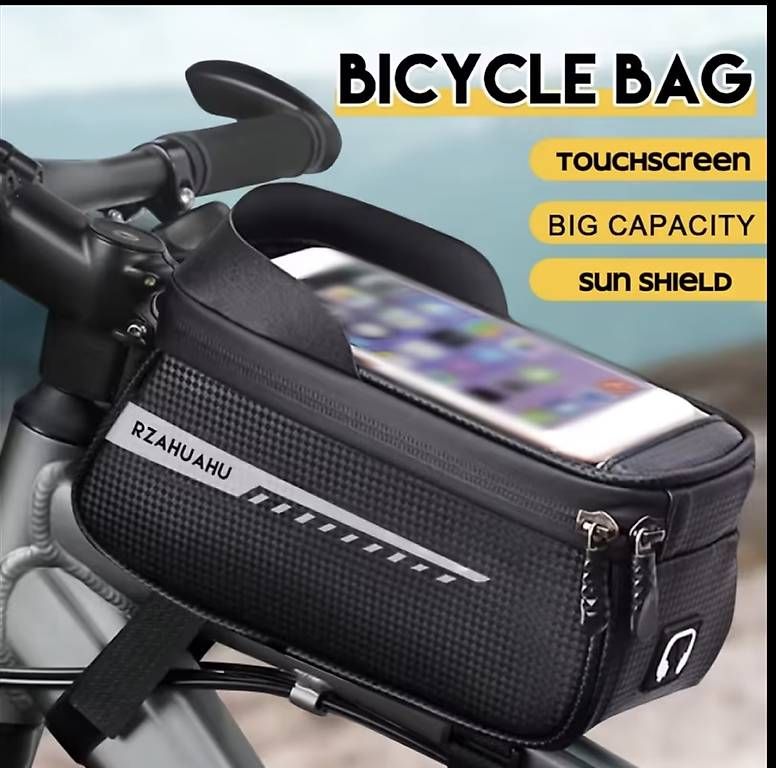 Sacs: Bicycle Front Frame Bag Front Tube Riding Bag Touch Screen – D'occasion à Lüchingen par qen_d99r 3
