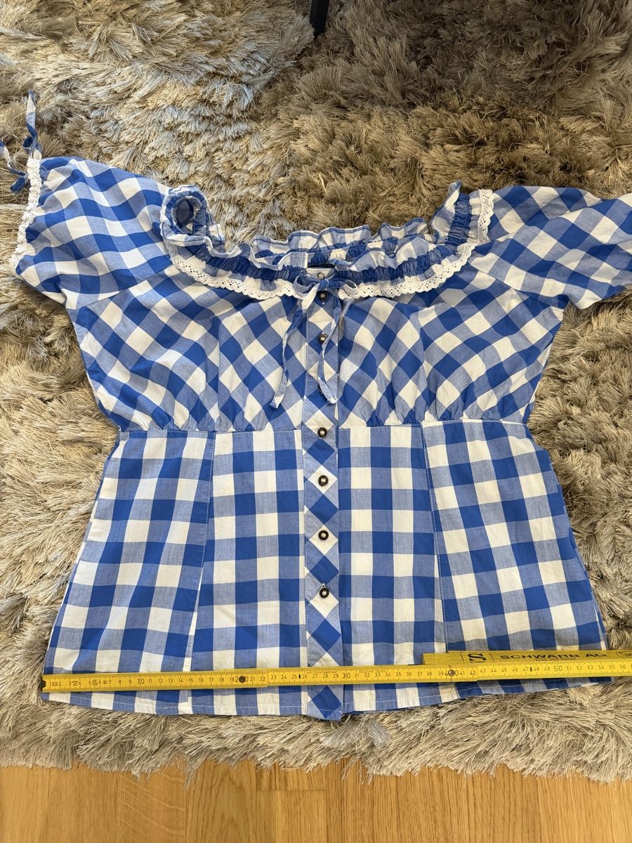 Camicette: Bluse Esmara, Dirndl Style, Grösse L  – Usato da Basel venduto da Ksjusha 6