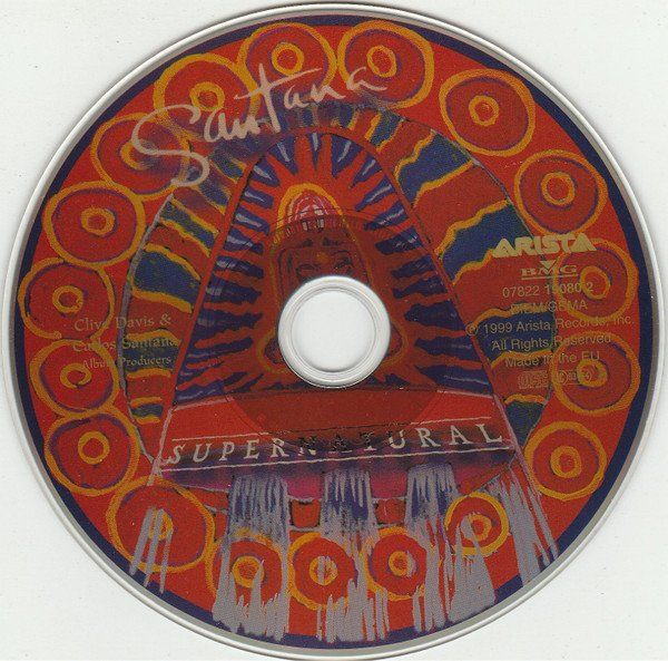 CD: Santana – Supernatural - b – Nuovo e nell'imballaggio originale da Brittnau venduto da Zibu 3