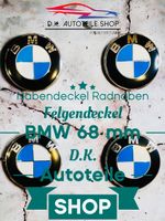 BMW 68 mm Nabendeckel Radnaben Radkappen Felgendeckel
