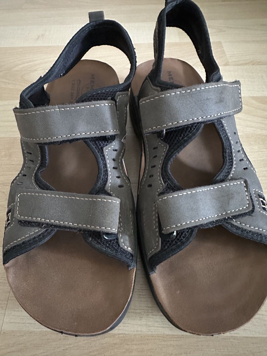Scarpe da uomo: Memphis One Herren Sandalen, Grau, Grösse 43 – Nuovo (secondo la descrizione) da Weinfelden venduto da kam_jxz5 1