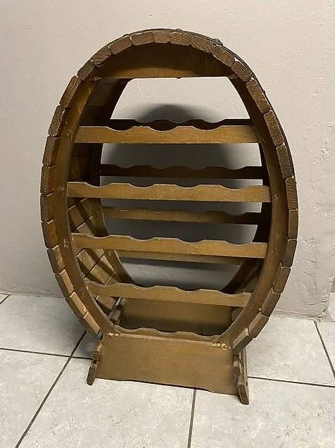 Scaffali: Porte bouteilles rustique en bois – Usato da Bienne venduto da lolbag 4