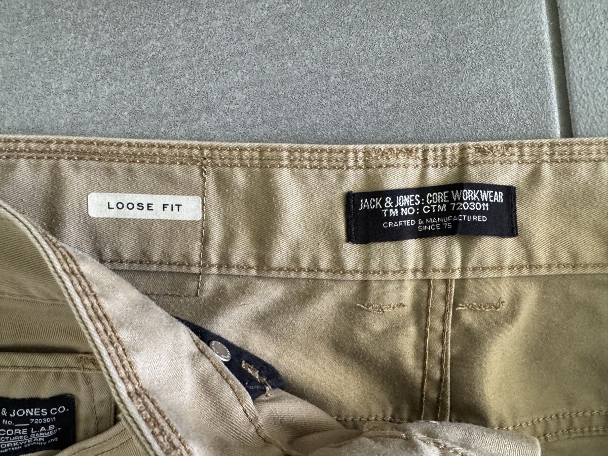 Jack & Jones Pantaloni: Shorts Jack & Jones, Gr. S, beige – Usato da Reitnau venduto da Chiroptera74 2