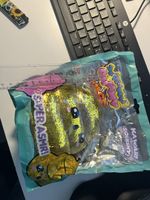 Squishy Soffiotti Gummy Mega oro nuovo confezionato