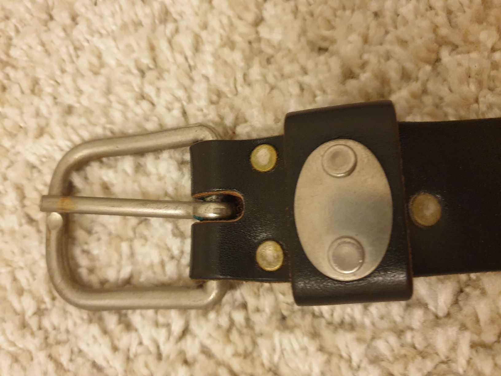 Gürtel: Ceinture cuir 3,5x95cm, marron – Gebraucht aus Neuchâtel von Verenas12 1