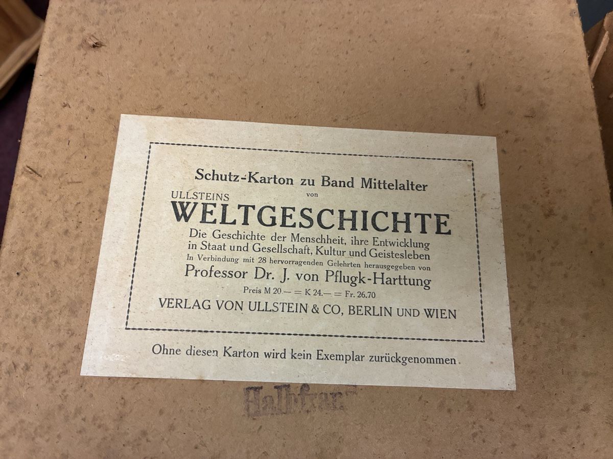 Libri: Weltgeschichte Ulstein, Band 2-6 – Usato da Bassersdorf venduto da 1Morgenrot