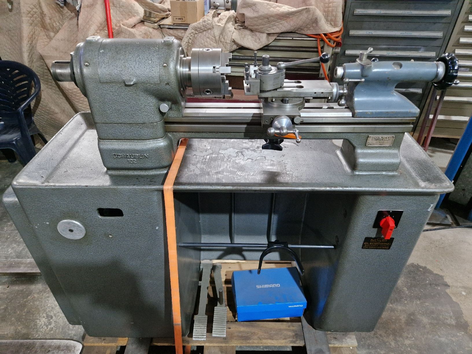 Schaublin Tutte le macchine: Tour Schaublin 102 – Usato da Châtelard-p-Romont venduto da lou_hf7m 1