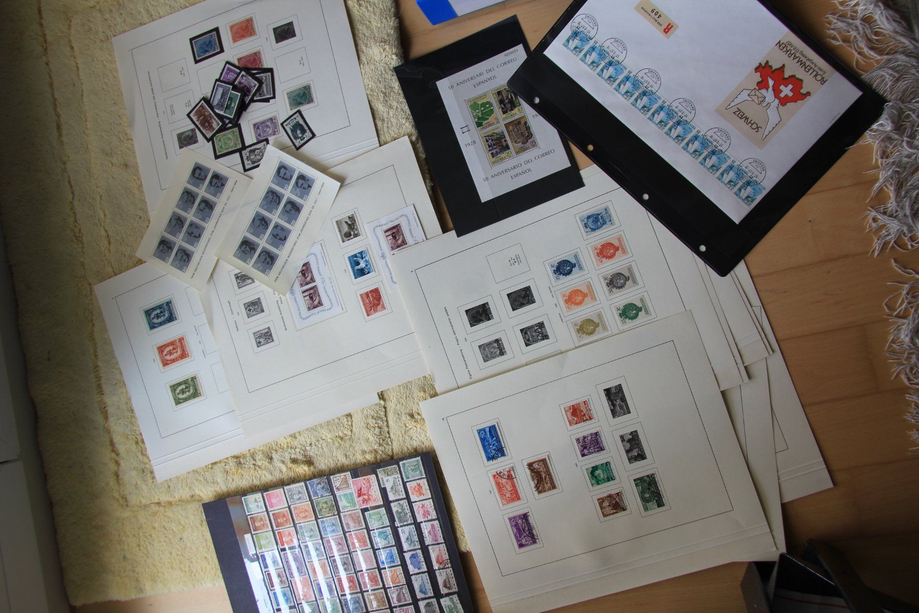 Tous les timbres: Briefmarkensammlung – D'occasion à Schlieren par Sternstunde2 3