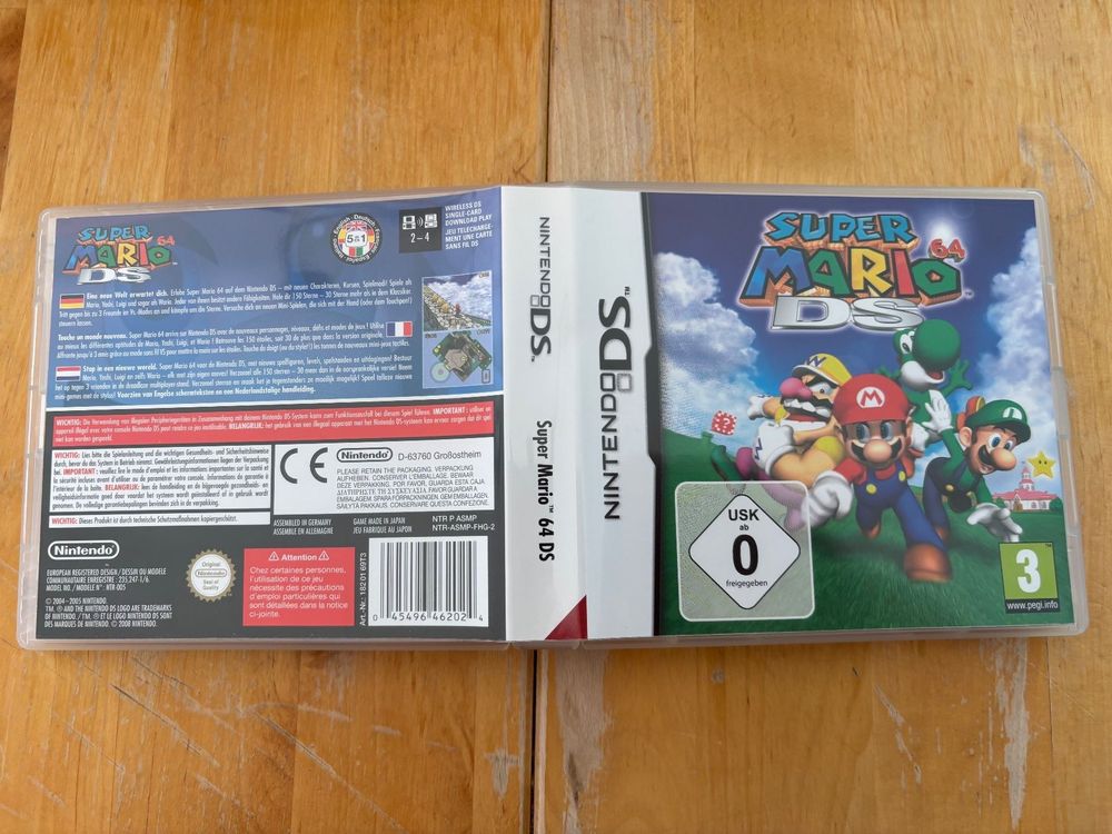 Super Mario 64 DS – CIB, Testé Et Fonctionne – Nintendo DS