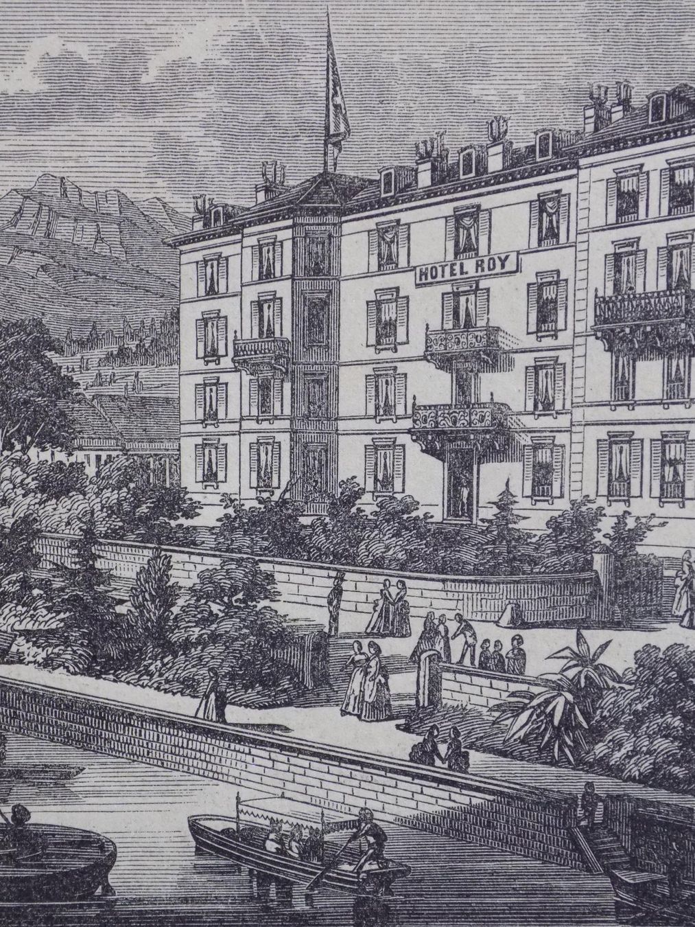 Incisioni: Montreux Hotel Roy – Usato da Risch venduto da Rischli15 4