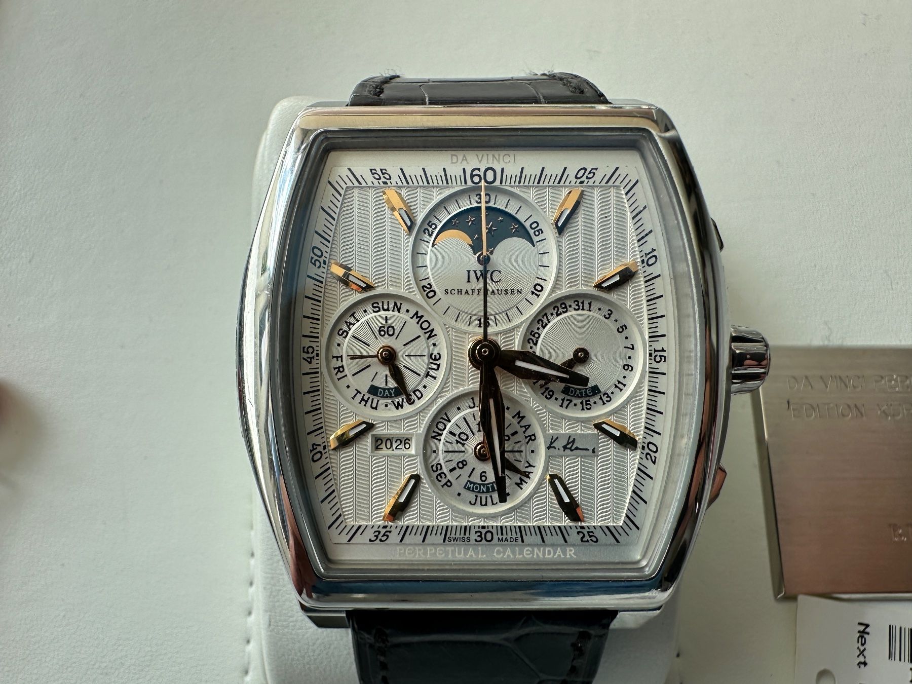IWC Orologi: IWC Perpetual Kalender Edition Kurt Klaus – Usato da Neunkirch venduto da neunkirch66