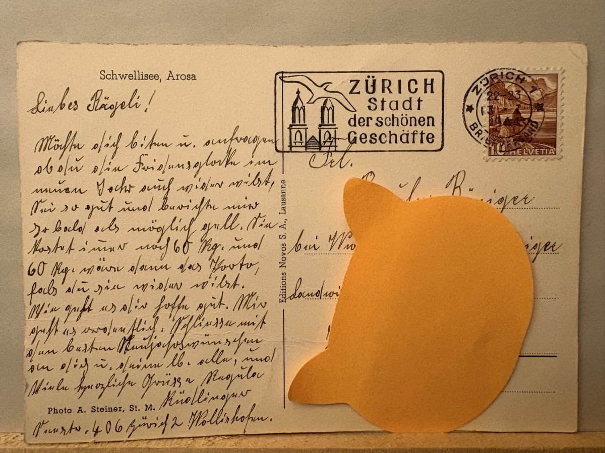 Cartoline postali: AK von Schwellisee Arosa – Usato da Rümlang venduto da Kartenpost1 1