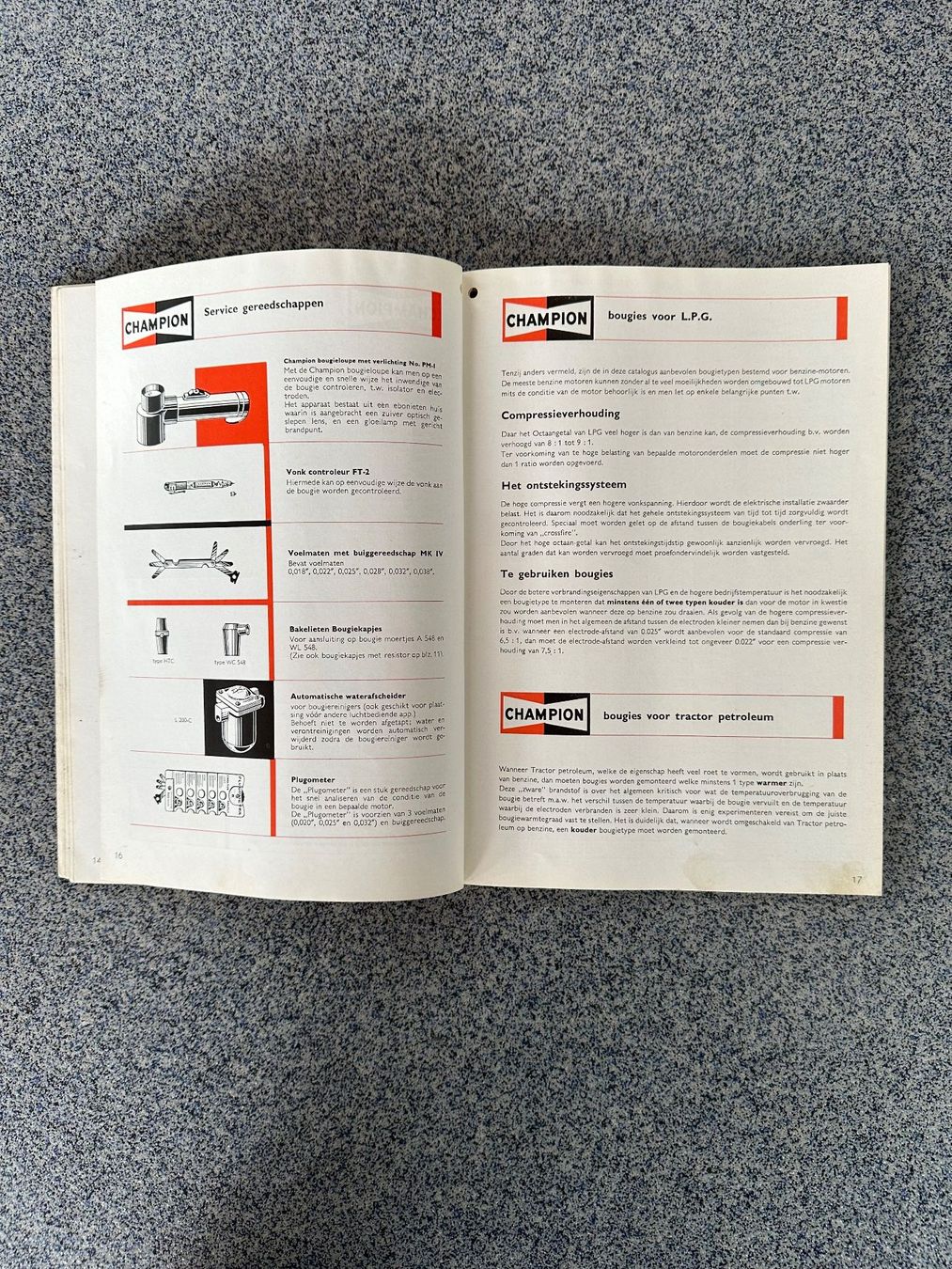 Libri: Katalog  CHAMPION  Zündkerzen  1959 – Usato da Boswil venduto da pavo1 5