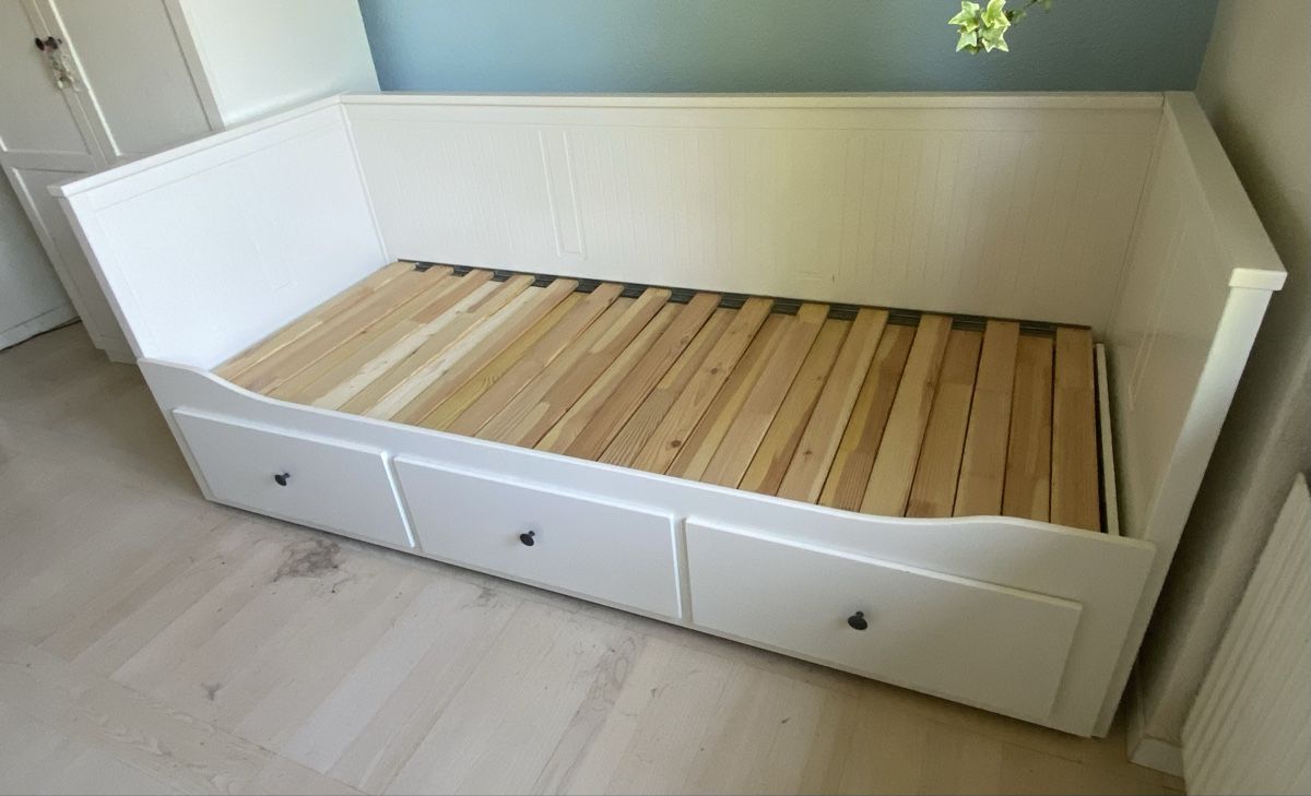 Betten: Hemnes Bett ausziehbar  – Gebraucht aus Münchringen von Asnuf 3